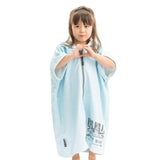 HOMELEVEL Kinder und Baby Frottee Badeponcho - Poncho Handtuch für Strand Schwimmbad